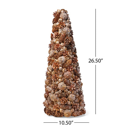 PINE CONE TABLE TOP TREE