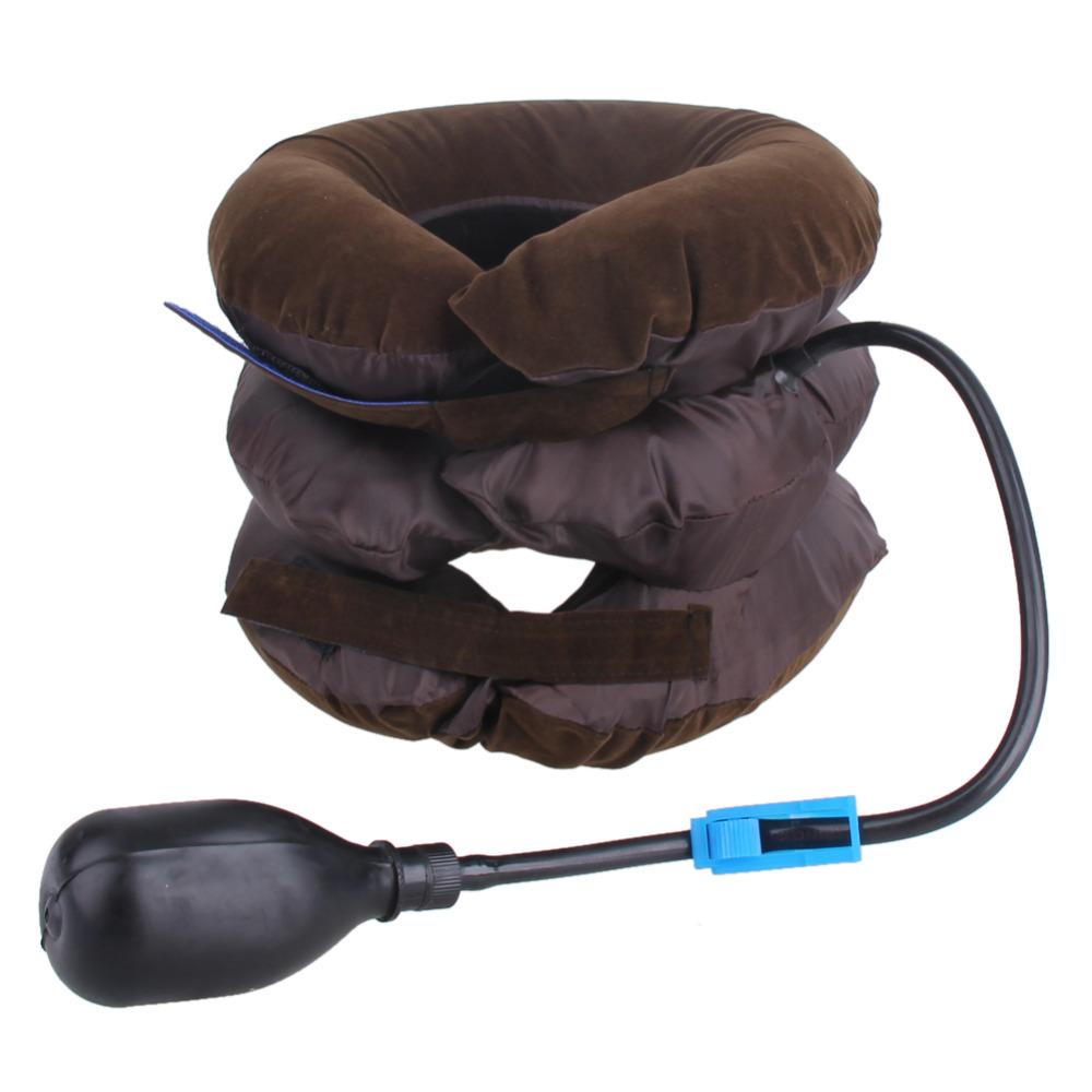Air Cervical Soft Neck Brace Device Headache Back Shoulder Pain Cervical Traction Device Comfortable Neck Massage