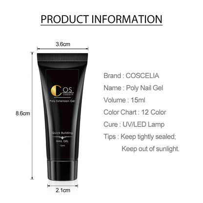 Painless Fast Crystal Extension Glue Cat Eye Manicure Phototherapy Glue Beginner Manicure Holder Nail Extension Glue
