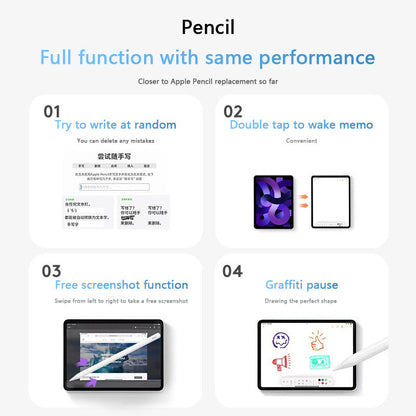 Apple Pencil Capacitive Pen Third Generation Suitable for Tablet Touchpen Apple iPad Magnetic Charging Handwriting Pen