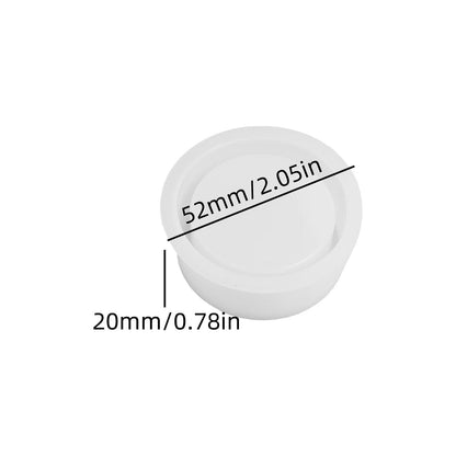 Round House Candle Holder Silicone Mold for DIY
