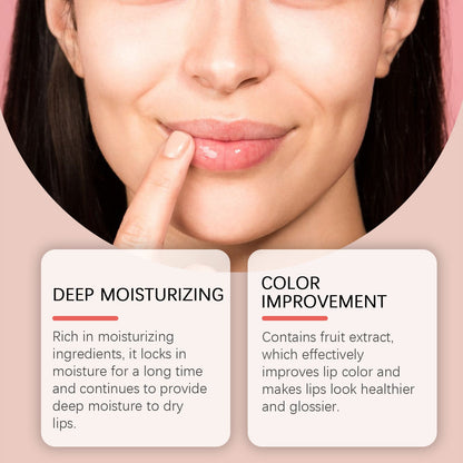 Strawberry Lip Mask, Lighten Lip Lines And Gently Moisturize Lips, Remove Dead Skin And Moisturize Lips