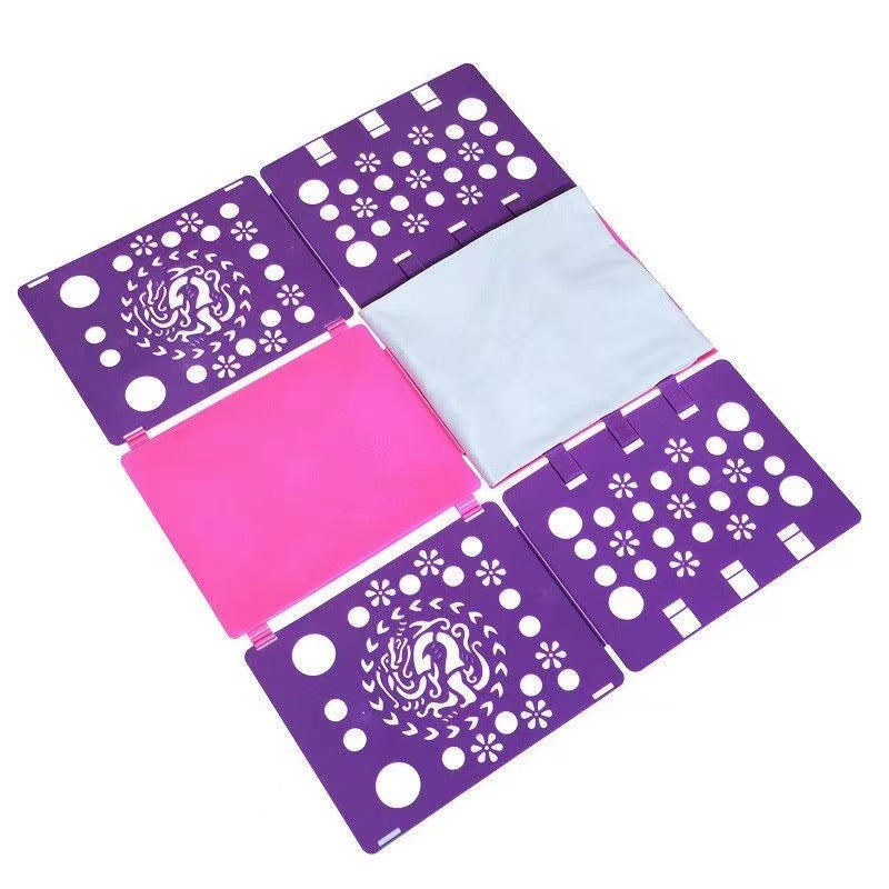Folding Board Upgraded Clothes Folder for T-Shirts and Shirts Storage Solution