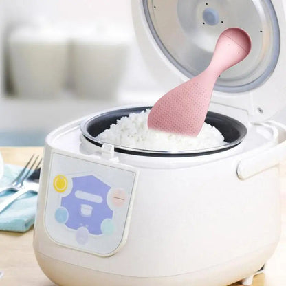 Rice Spoon Tumbler Design Non Stick Rice Serving Scoop Multi-purpose Kitchen Tableware High-temperature Resistant Kitchen Tools