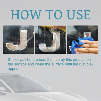 Iron Powder Remover, Car paint tire rust cleaning agent decontamination rust removal renovation