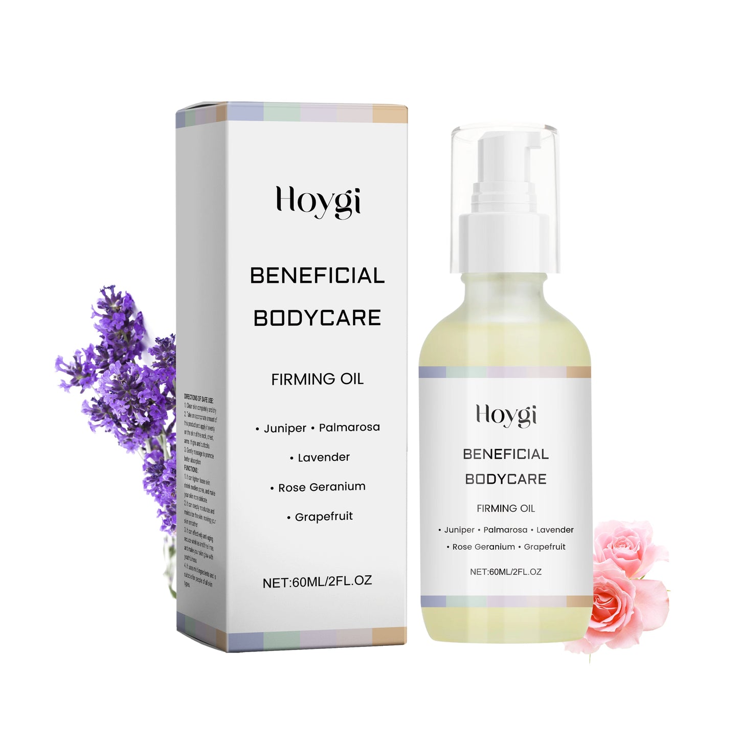 Body Care Oil, Gentle Moisturizing, Firming And Improving Skin Elasticity Body Massage Care Essential Oil
