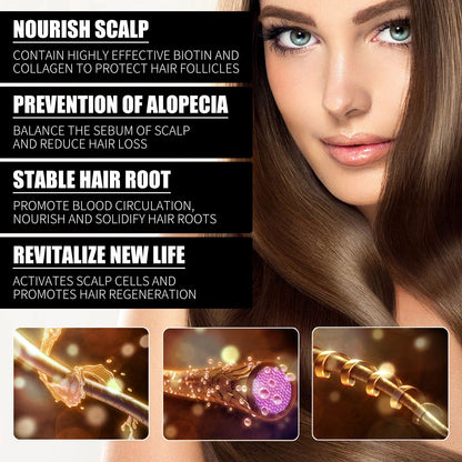 Collagen B7 Vitamin Hair Care Essential Oil Nourishes Hair Gently And Softens Hair