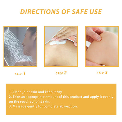 Bee Venom Joint Care Cream For Sore Shoulders, Neck, Elbows And Legs Massage Cream