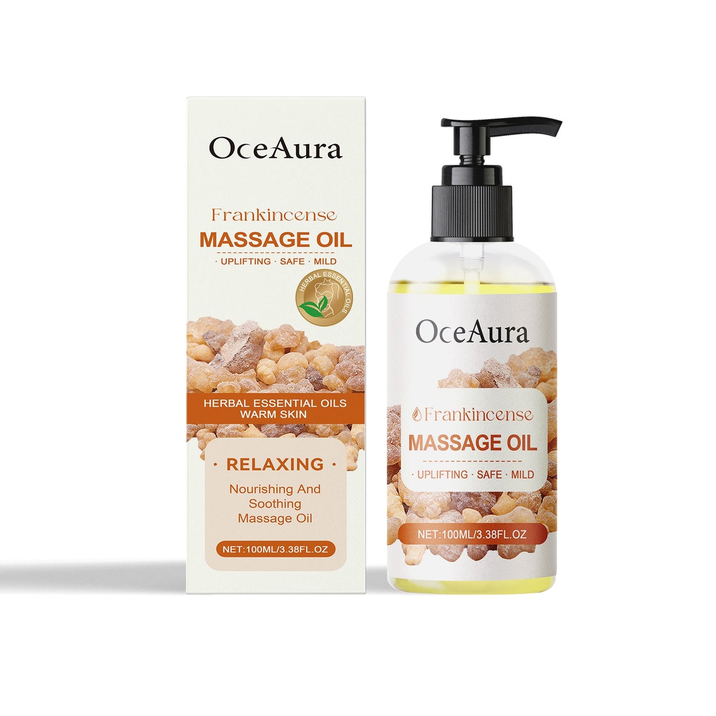 Plant Body Essential Oil (Frankincense), hydrating and moisturizing body moisturizing massage essential oil