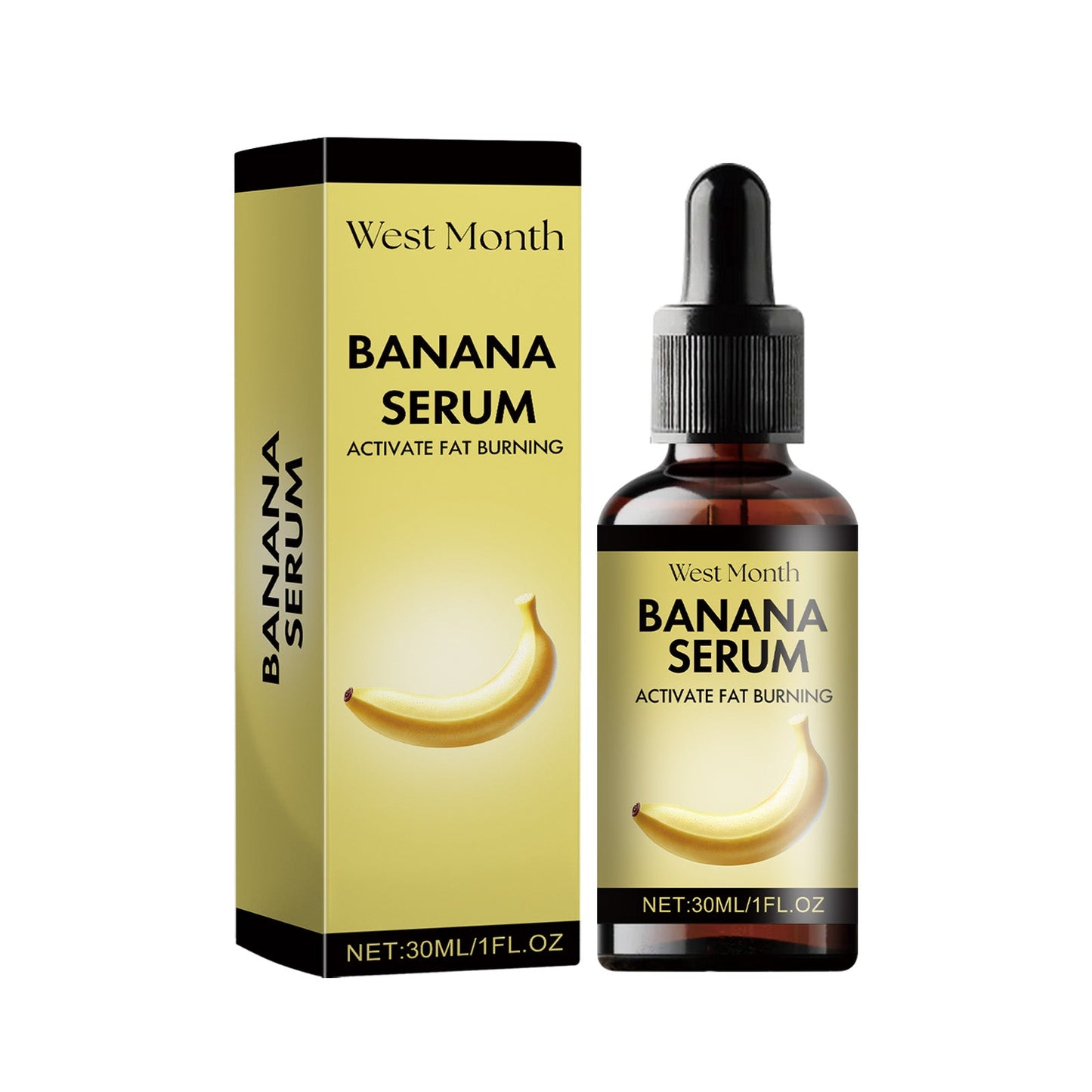 Banana Body Essential Oil Nourishes Waist Arm Light Skin Show Figure Massage Treatment