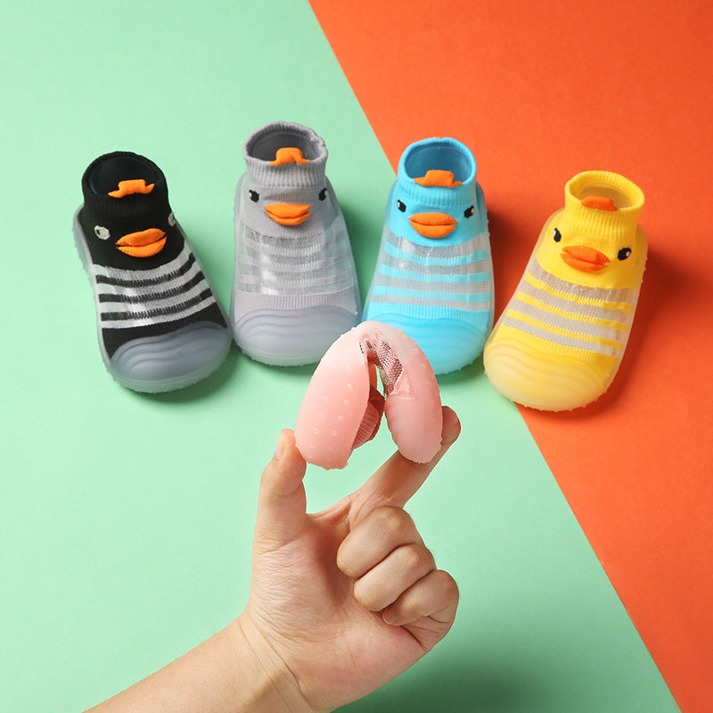 Spring And Summer Mesh Toddler Shoes Baby Boys And Girls Baby Floor Shoes Indoor Soft Bottom Non-Slip Children Do Not Drop Toddler Shoes