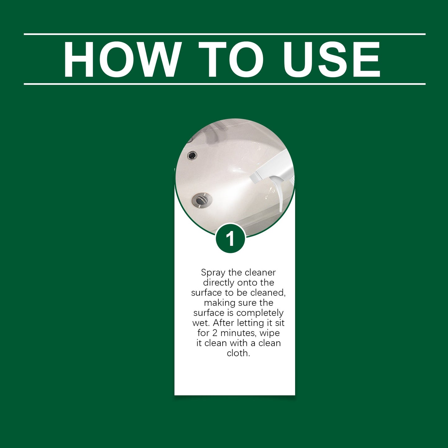 Multi-Purpose Cleaner The Bathroom Kitchen Living Room Oil Scale Luster Clean Disposable Cleaning Fluid
