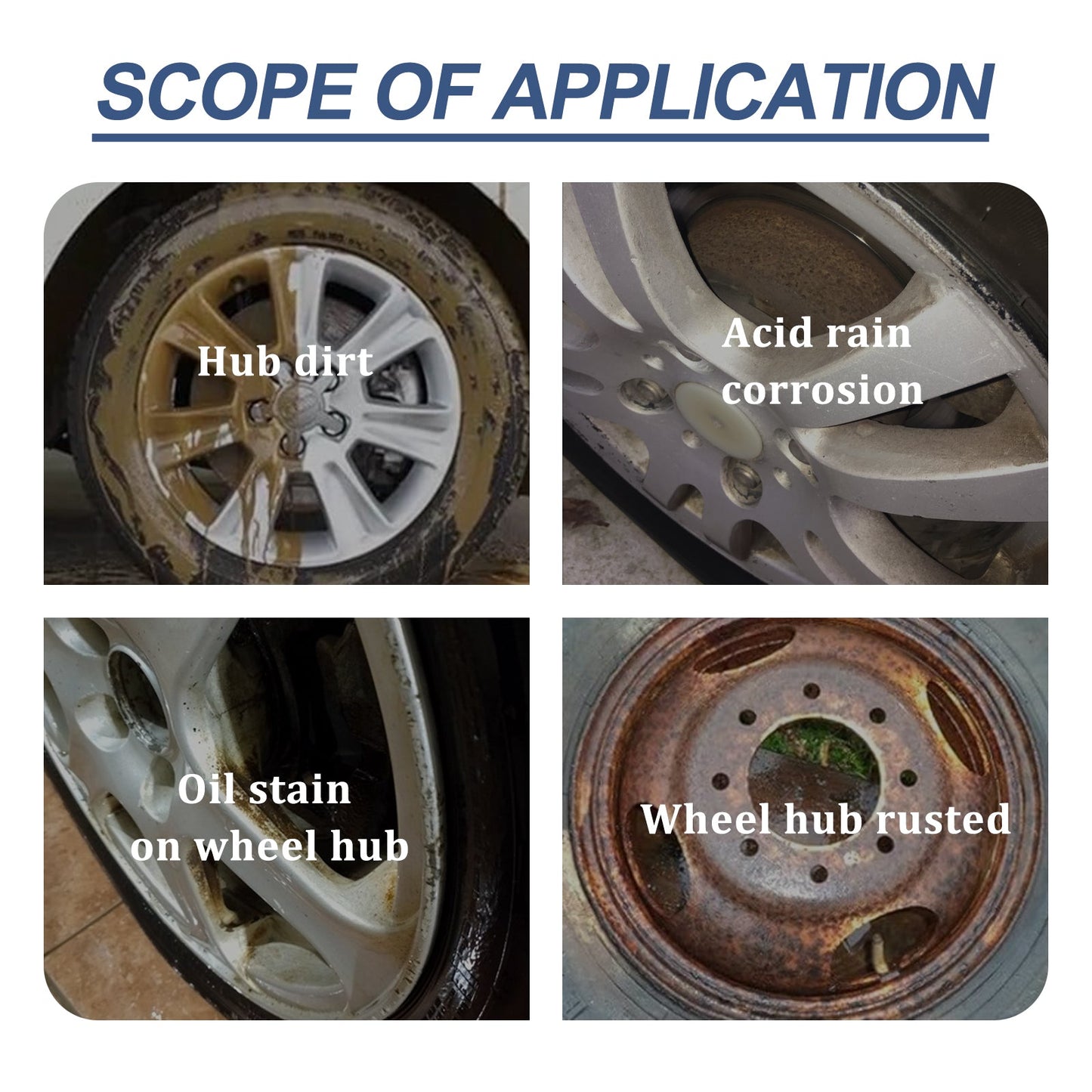 Brake Bombers, Auto Brake Disc Rust Removal Polishing Repair Wheel Abnormal Noise Cleaner