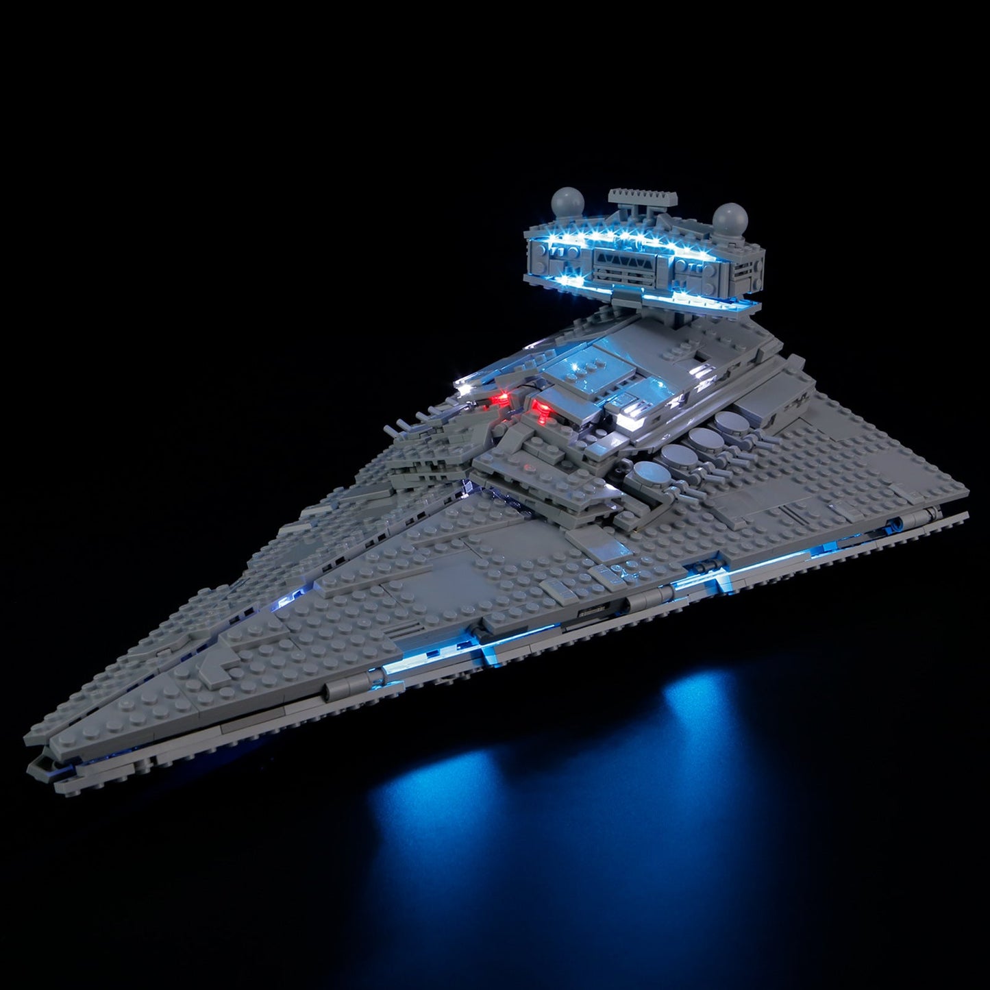 YB compatible with LEGO 75394 Empire Star Destroyer LED lighting Star Wars luminous building blocks lighting toys