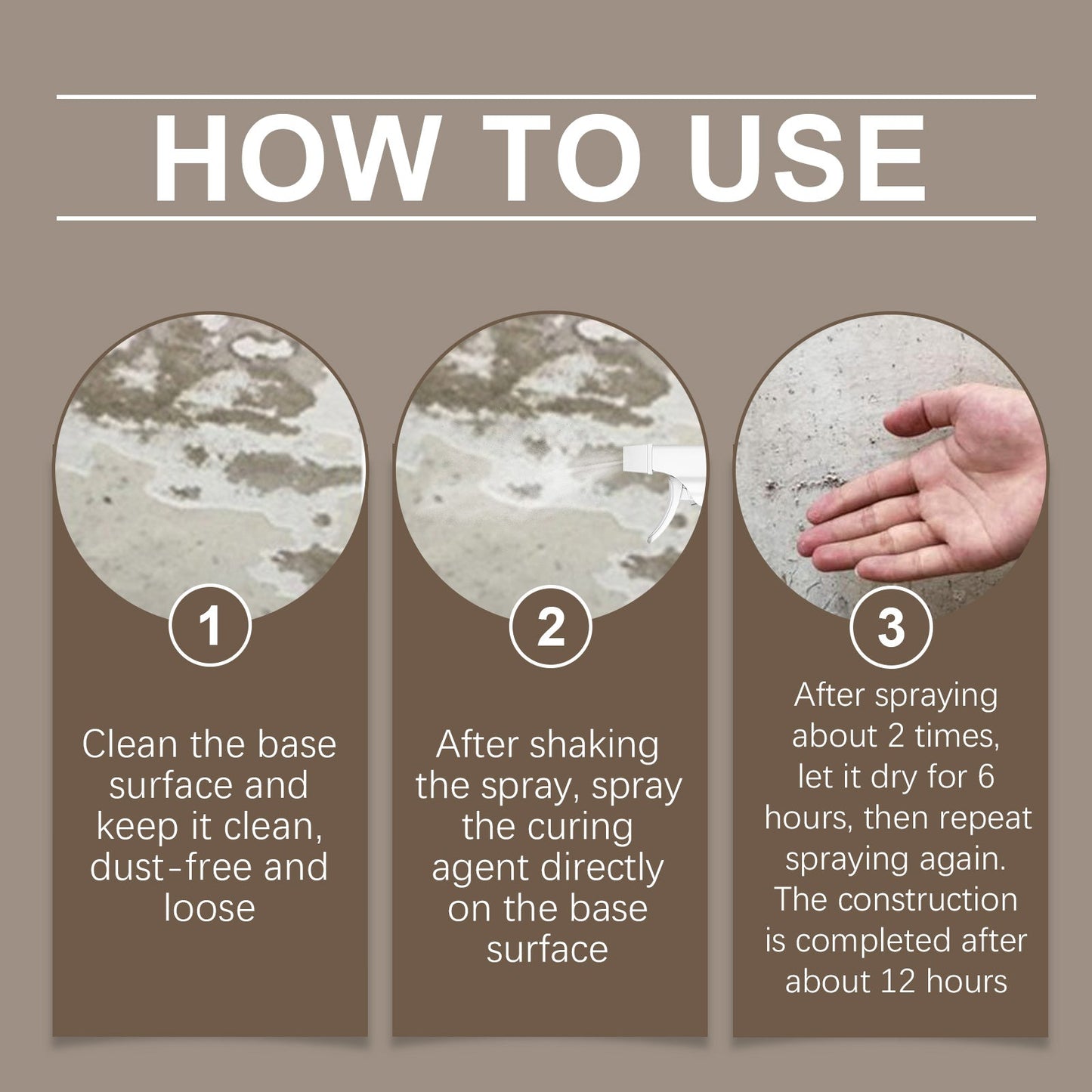 Wall Peeling Dust Fixing Agent Interior And Exterior Wall Repair Dust Peeling Curing Spray