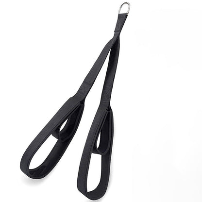 Gym Arm Two Head Three Head Equipment Muscle Rope Muscle Exercise Pulling Down Double Head Tension Accessories Pulling Rope