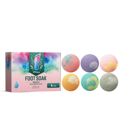 Aromatherapy Foot Bath Ball Anti-Cracking Peeling Clean And Moisturize Foot Repair Heel Foot Bath Ball