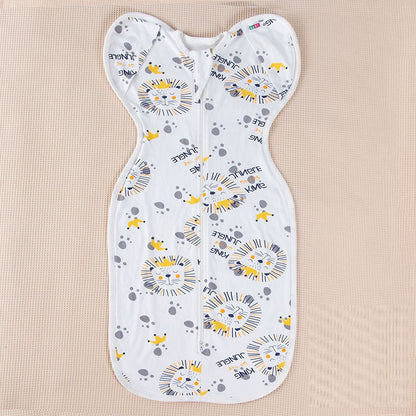 Baby Cotton Anti Kick Printed Sleeping Bag Baby