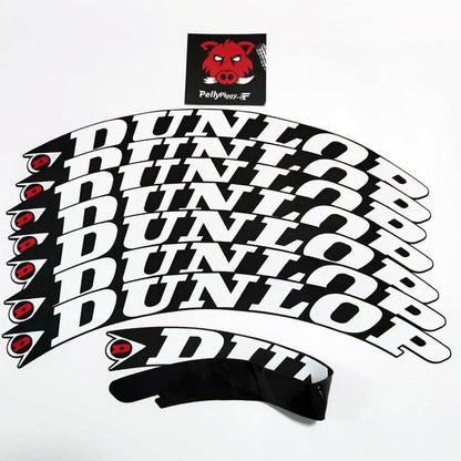 [One-piece set] Tire letter sticker one-piece set One-piece set Suitable for 4 tires No accessories included