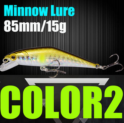 AFISHLURE Fishing Lure Wobblers Trout  85mm/15g Minnow  Hard Baits Iscas Artificial Pesca Leurre
