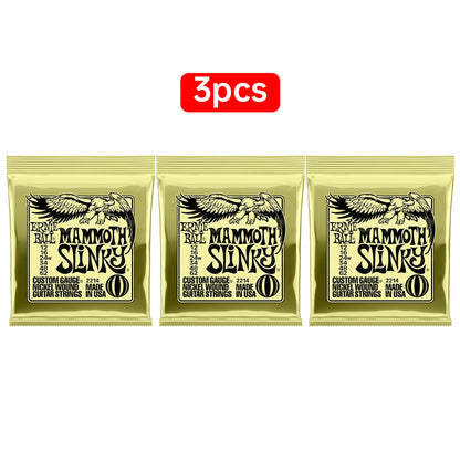 Ernie Ball 6-String Baritone Slinky Nickel Wound Electric Guitar Strings, 13-72 Gauge (P02839)
