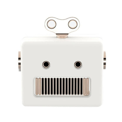 Portable Retro Robot Shape Bluetooth Speaker Cartoon Mini Outdoor Wireless Speaker HIFI Bass Column Loudspeaker With Microphone