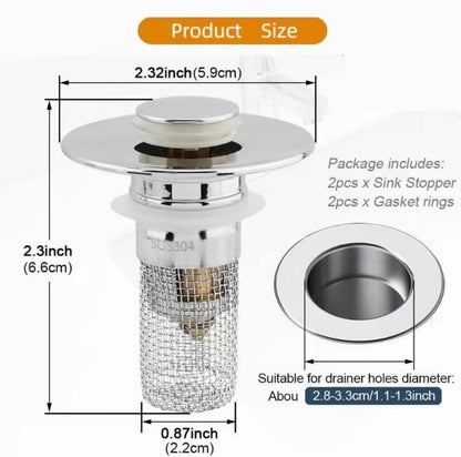 DrainGuard Sink Stopper