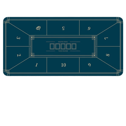 Dezhou playing card pad tablecloth table cushion square round chip rubber cushion playing card table top cushion