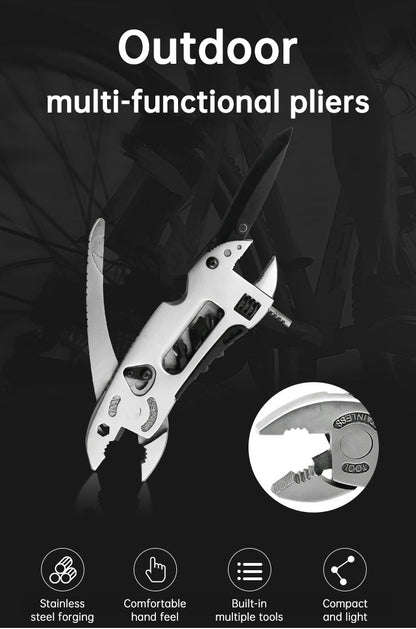 Outdoor camping regular pliers, multi-purpose tool pliers, outdoor wrench tool combination