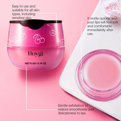 Cherry Lip Mask, Lip Repair, Anti-Cracking, Moisturizing And Fading Lip Lines Lip Care