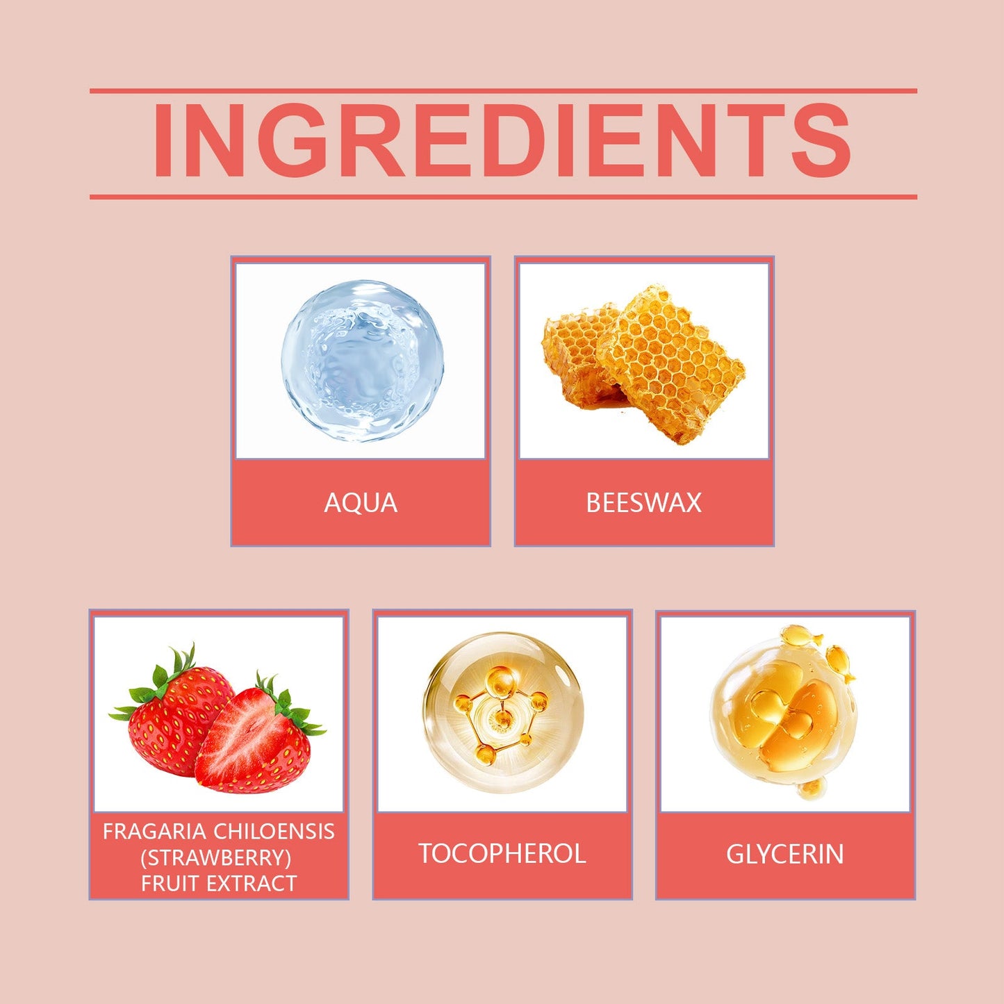 Strawberry Lip Mask, Lighten Lip Lines And Gently Moisturize Lips, Remove Dead Skin And Moisturize Lips