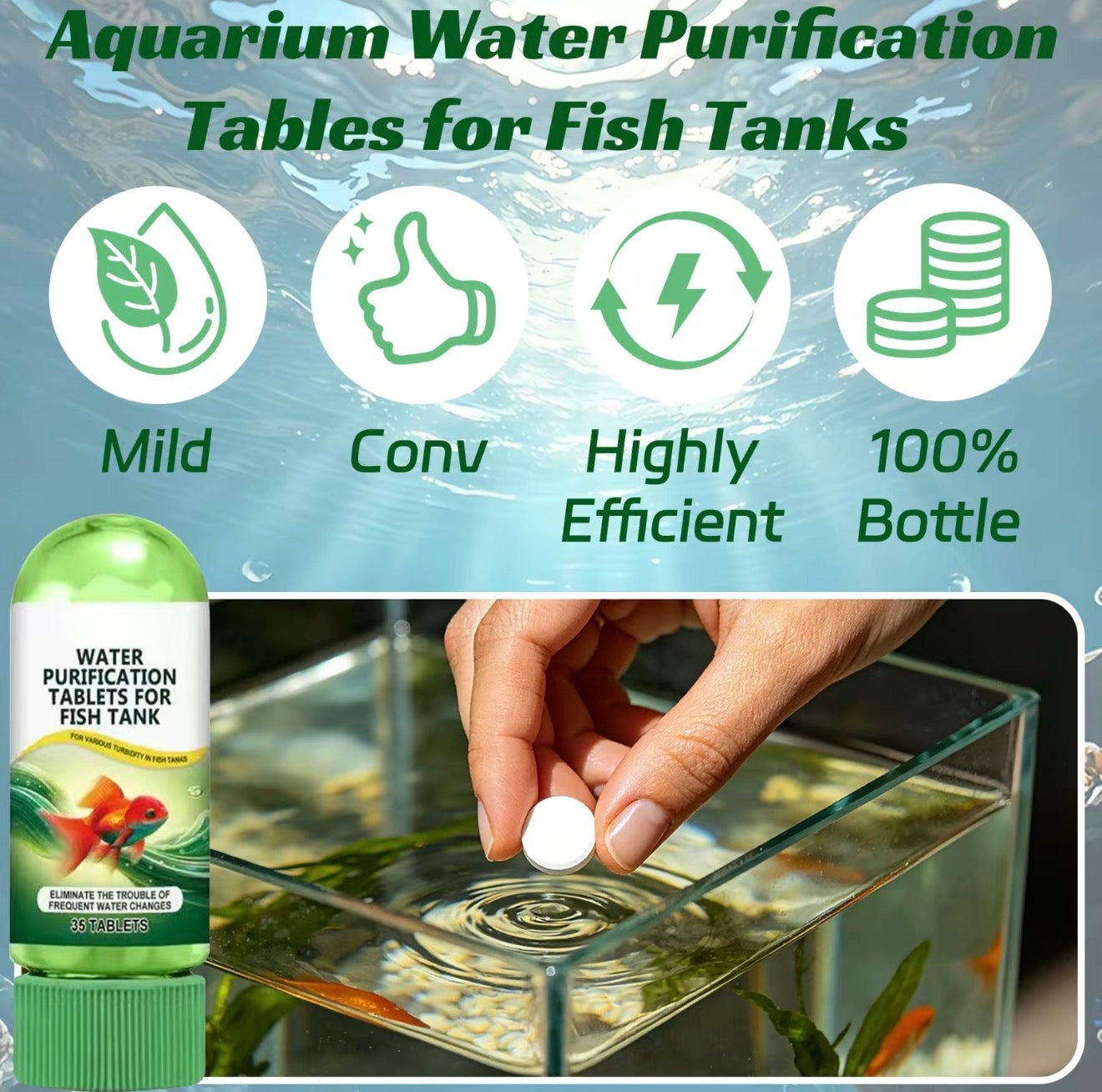 AquaClear Purification Tablets