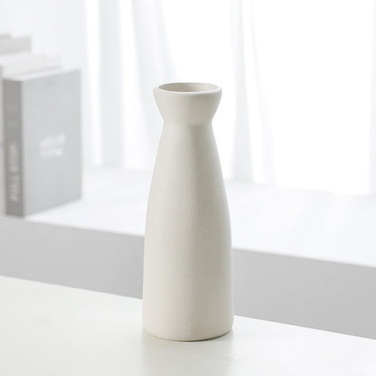 Ceramic vase decoration home living room wine cabinet flower planter modern decorative flower set of 3 pieces