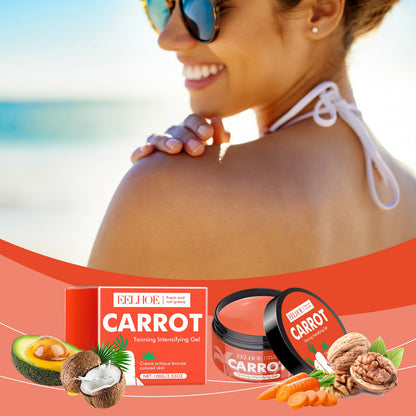 Carrot Black Gel Equalizes Skin Tone And Creates A Healthy Cream For Wheat Skin