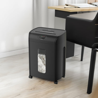 Paper Shredder Cross Cut 15 Sheets Heavy Duty Low Noise Large Capacity Paper Cutter