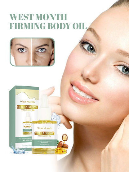 Firming Body Care Oil, Smoothing Wrinkles, Firming Skin, Moisturizing Anti-Wrinkle Body Oil