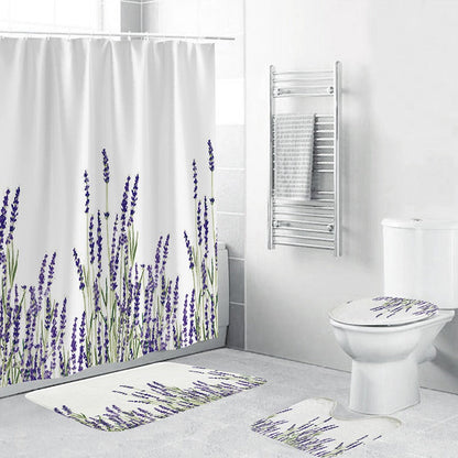 Bohemian Style 3D Digital Printing Polyester Waterproof and Mold Proof Shower Curtain Bathroom Shower Curtain