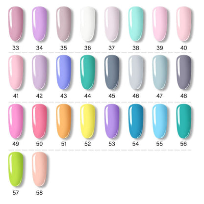 ROSALIND Gel Polish Set Manicure for Nails Semi Permanent Vernis top coat UV LED Gel Varnish Soak Off Nail Art Gel Nail Polish