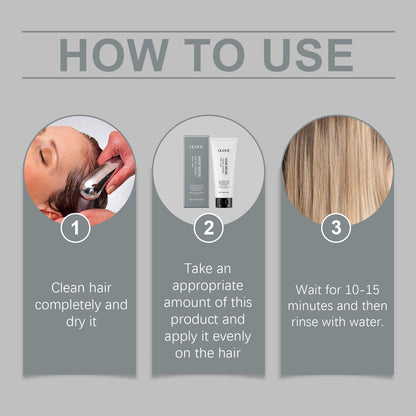Repair Hair Mask Repair Hair Moisturizing Hair Clean Scalp Natural Fluffy Soft Gloss Hair Mask