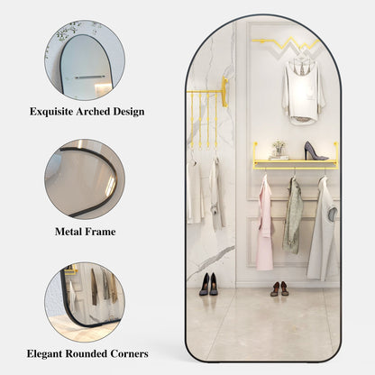 71"×32" Big Full Body Mirror for Bedroom Oversized Floor Mirror Large Standing Mirror Living Room Dressing Mirror Leaning Agains