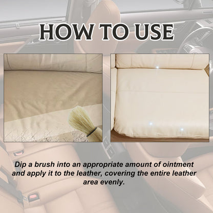 Furniture Salve, Car Leather Cushion Home Sofa Leather Shoes Cleaning Renovation Maintenance Ointment