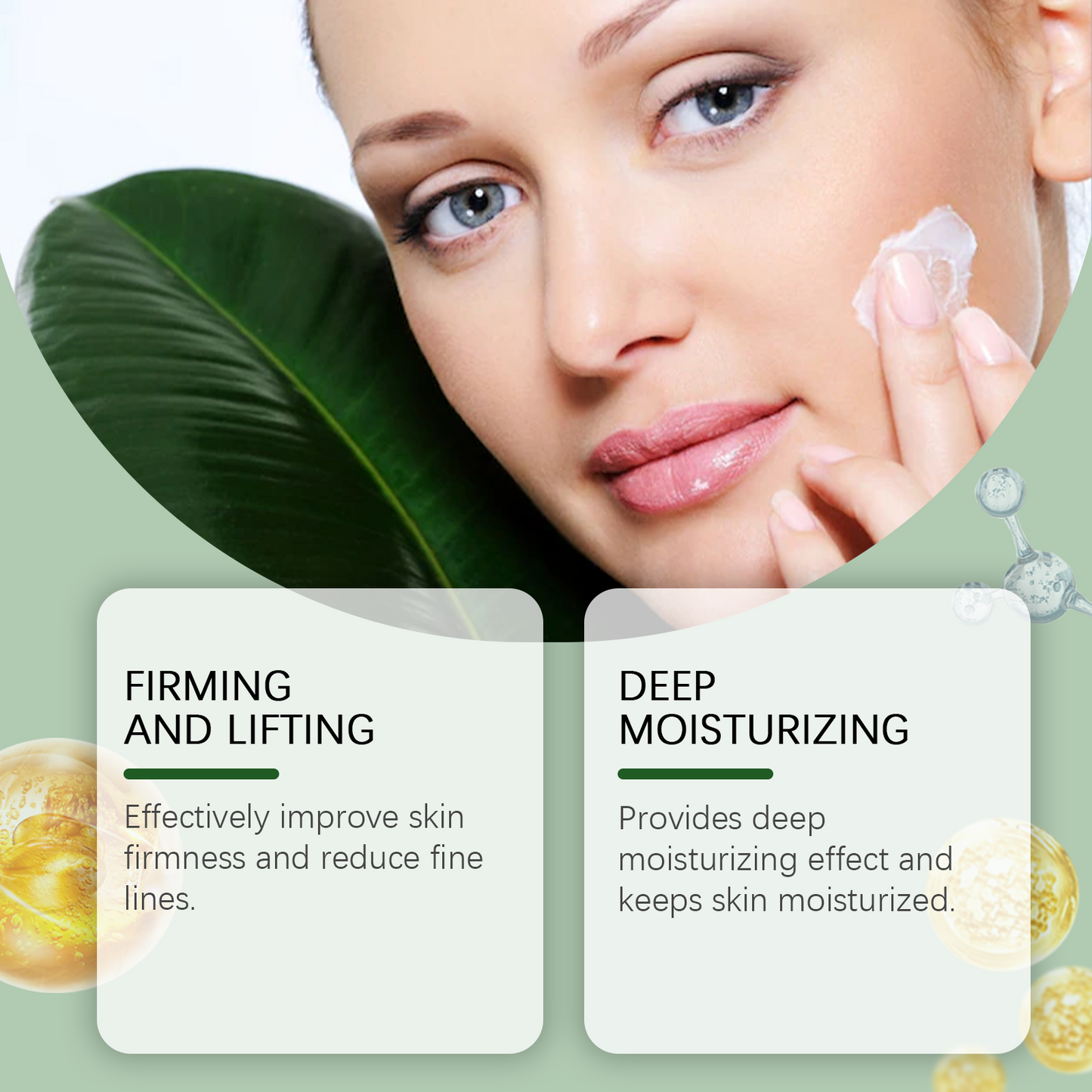 Firming And Moisturizing Anti-Wrinkle Cream, Delicate Firming And Moisturizing Moisturizing Cream Gently Care For The
