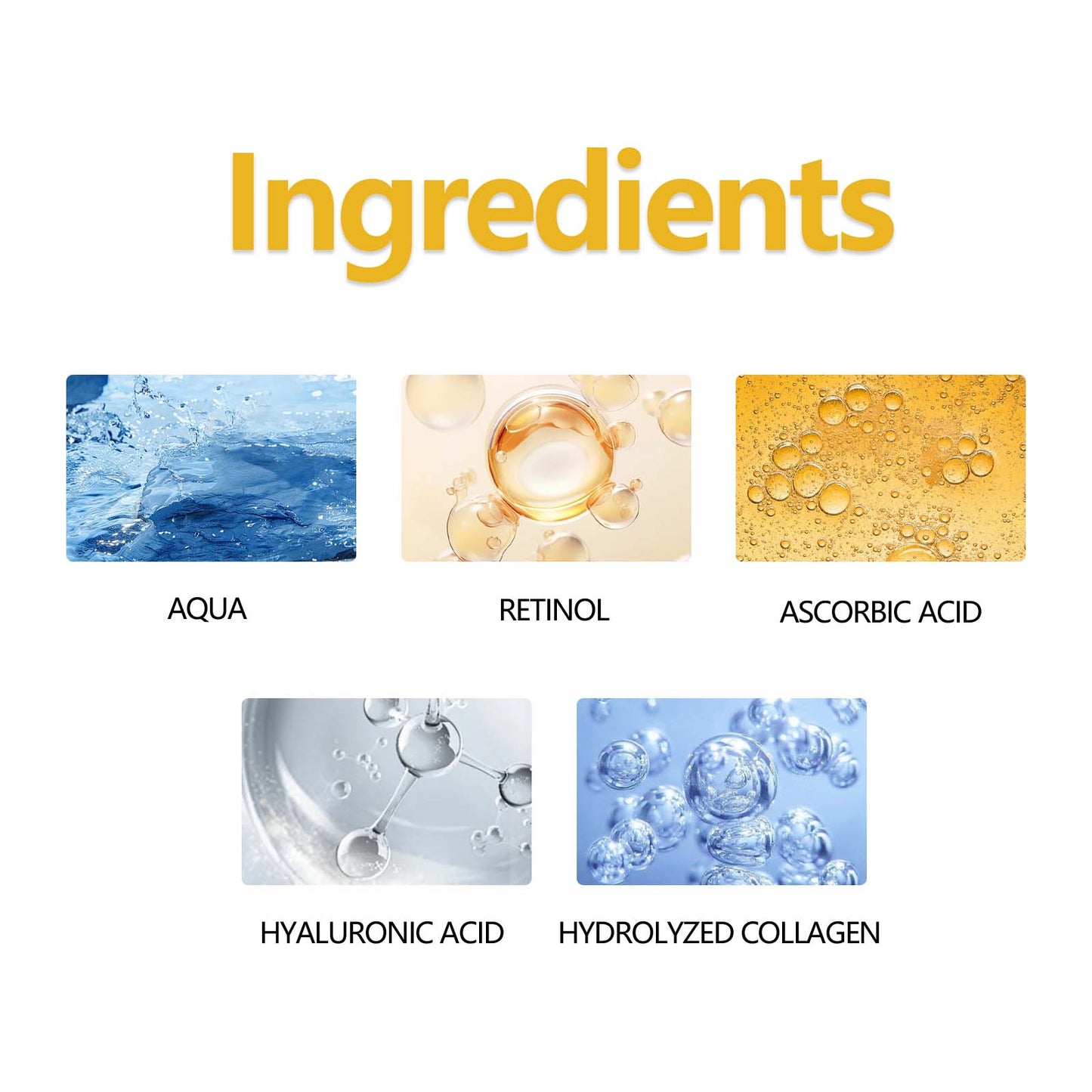 Retinol Series, Lift And Tighten The Skin, Reduce Fine Lines, Eye Lines Repair Facial Skin