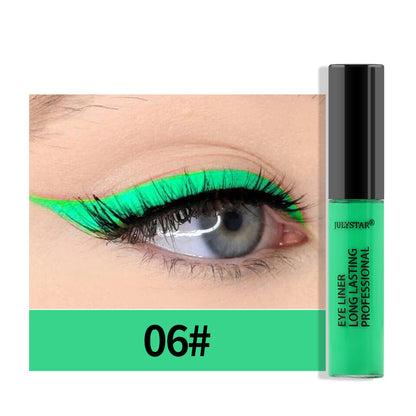Waterproof Oil Proof Non Smudging Eyeliner Liquid Eyeliner Liquid Pen Pearl Colored Eyeliner Pen