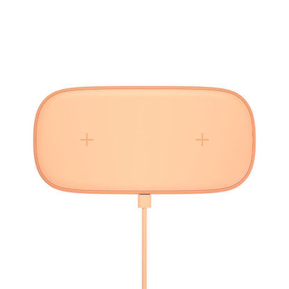 2-in-1 dual phone wireless charger suitable for Huawei Samsung phone wireless charging ultra-thin desktop
