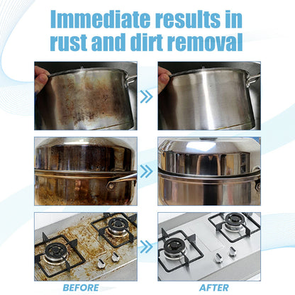 Oil Stain Remover, Kitchen Range Hood Stove Wash Basin Heavy Oil Stain Dirt Cleaner Oil Clean