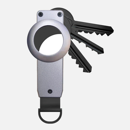 Keychain metal keychain aluminum alloy key storage keyclip
