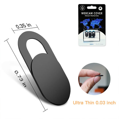 6Pcs/lot  WebCam Cover Shutter Magnet Slider Plastic For iPhone Web Laptop PC For iPad Tablet Camera Mobile Phone Privacy Sticker