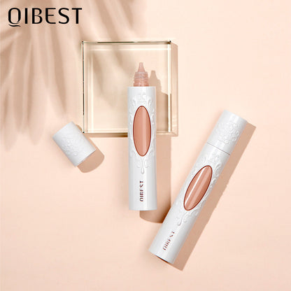 QIBEST Liquid Foundation Long-lasting Concealer Moisturizing Brightening Matte Natural Liquid Foundation Nude Makeup Conditioner