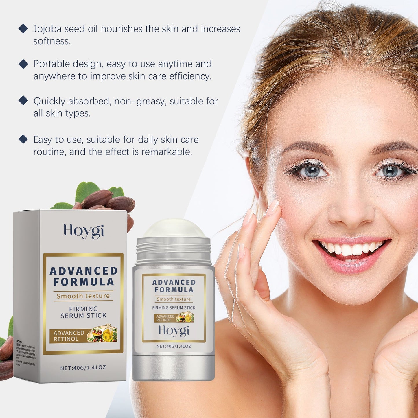 Retinol Face Firming Bar Lightens Fine Lines, Firming Hydrates, Smoothes Skin And Improves Dull Skin Firming Bar